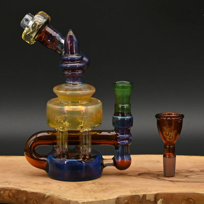 Jelly-Joker-The-MIX-Bong-18cm-kleine-Bong-Glas-Wasserpfeife-handlich-kaufen-Top-Headshop-fuer-Cannabis-Zubehoer-Johnnys-Headshop
