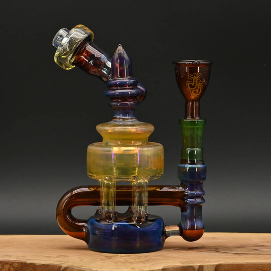 Jelly-Joker-The-MIX-Bong-18cm-kleine-Glas-Wasserpfeife-Bong-klein-kaufen-guenstig-Headshop-mit-riesiger-Auswahl-Johnnys-Headshop