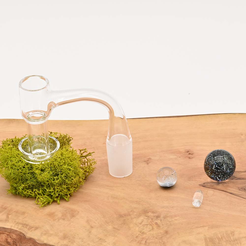 Jelly Joker Terp Slurper Banger Set mit Glitzer-Quarzkugeln NS19