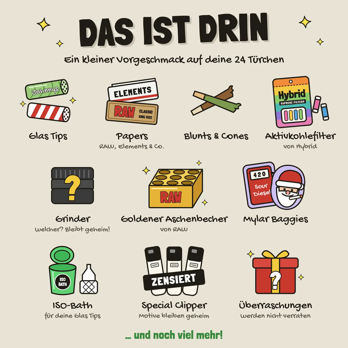 Johnnys Premium Adventskalender