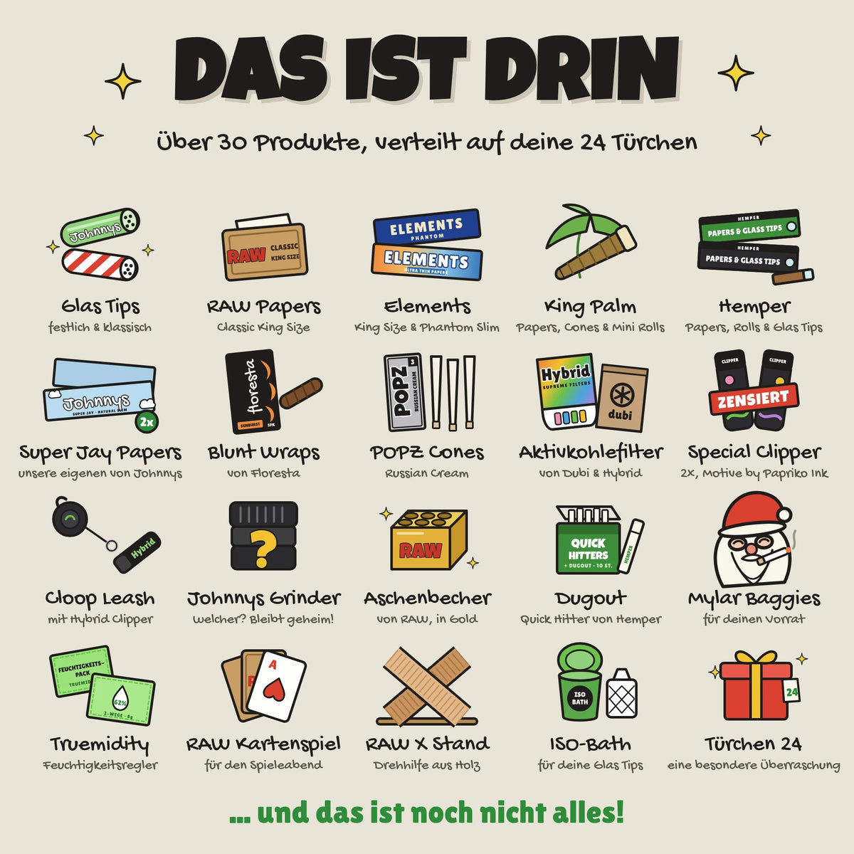 Johnnys Premium Adventskalender