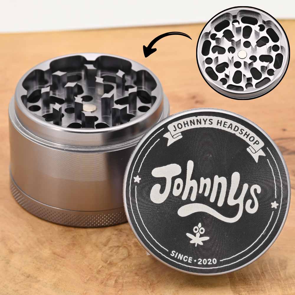 johnnys_pro_aluminium_grinder_55mm_lieferumfang_grinder_crusher_cannabis_muehle_kaufen_headshop_Johnnys_Headshop