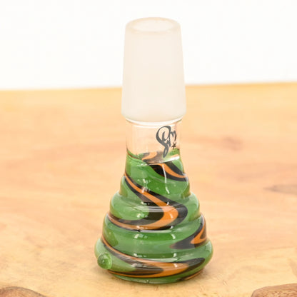 weedstar_jungle_waves_gruen_orange_ns19_stufenform_bong_kopf_zubehoer_kaufen_headshop_Johnnys_Headshop