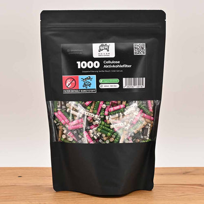 Kailar Aktivkohlefilter Slim (1000er Pack) - Mixed