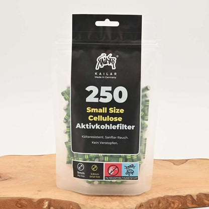 Kailar Aktivkohlefilter Slim (250er Pack)