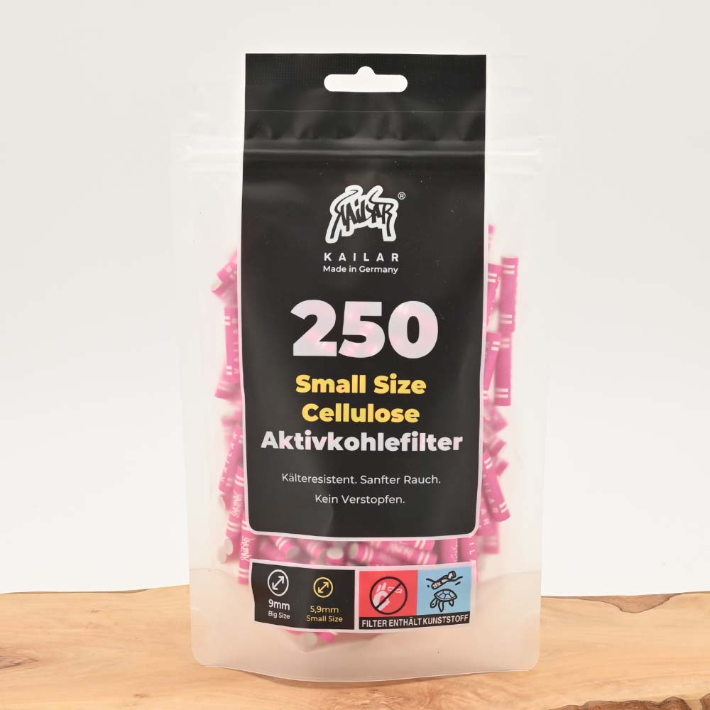 Kailar Aktivkohlefilter Slim (250er Pack)