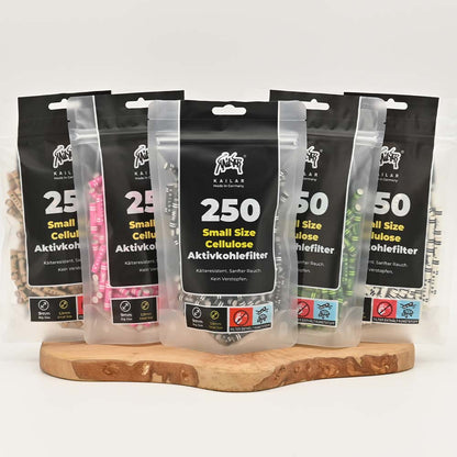 Kailar Aktivkohlefilter Slim (250er Pack)