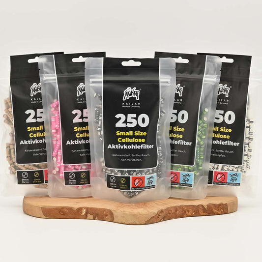 Kailar Aktivkohlefilter Slim (250er Pack)