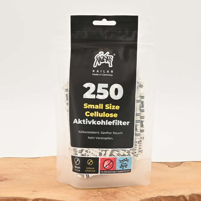 Kailar Aktivkohlefilter Slim (250er Pack)