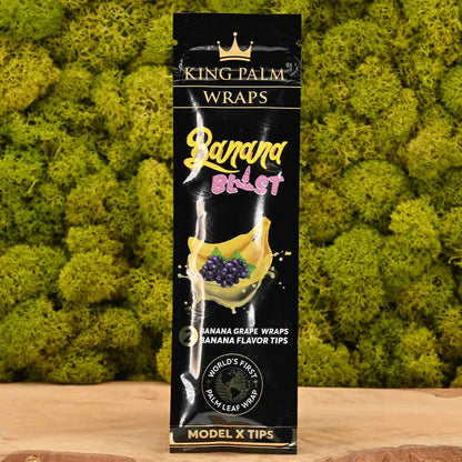 King Palm - 2 x Palm Blunt Wraps - Banana