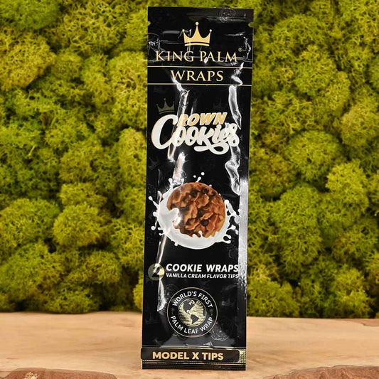 King Palm - 2 x Palm Blunt Wraps - Crown Cookies