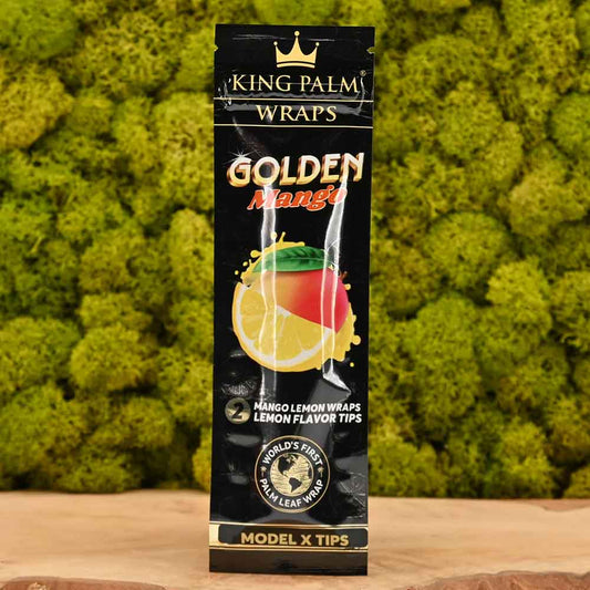 King Palm - 2 x Palm Blunt Wraps - Golden Mango