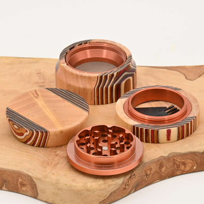 Holzgrinder mit Kupfer-Innenleben ⌀55mm