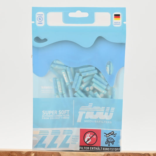 Flow Medusa Aktivkohlefilter Slim (222er Pack)