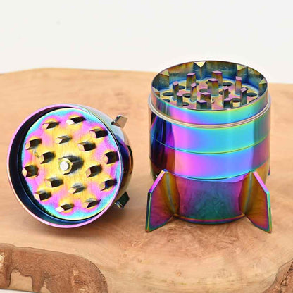 Champ High - Mini Spaceship Rainbow Metal Grinder Ø50mm