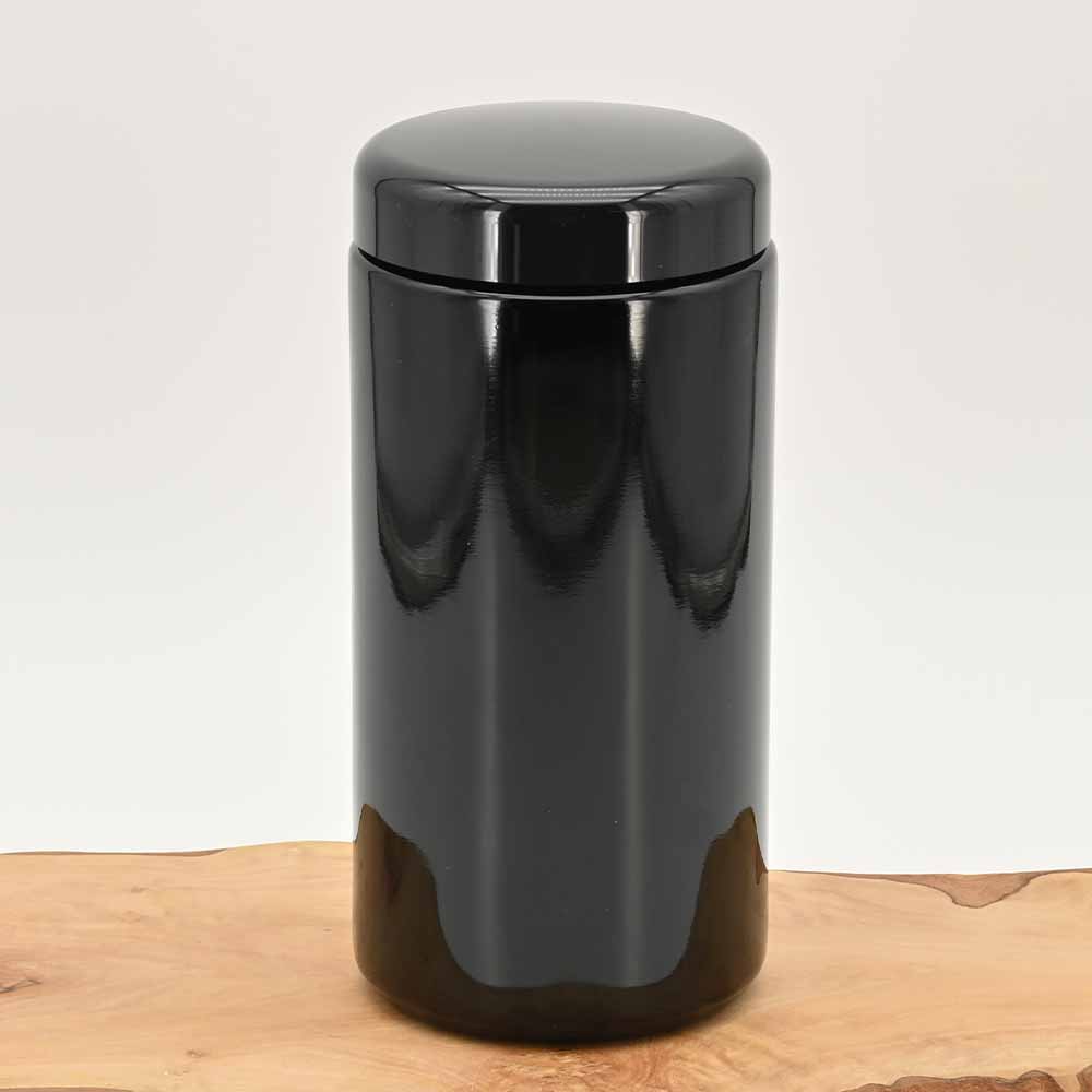 Miron Weithalsdose aus Violettglas/ UV Glas (1000ml)