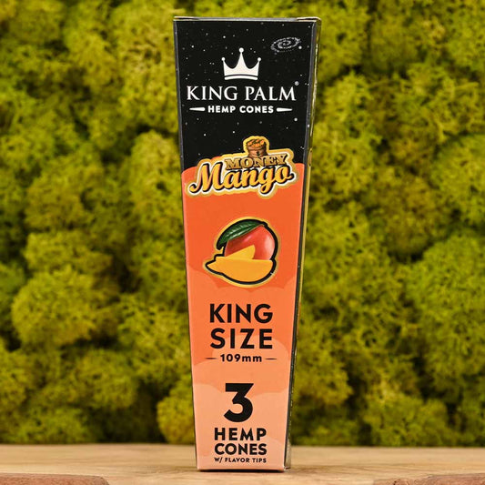King Palm - King Size Hemp Cones - Money Mango