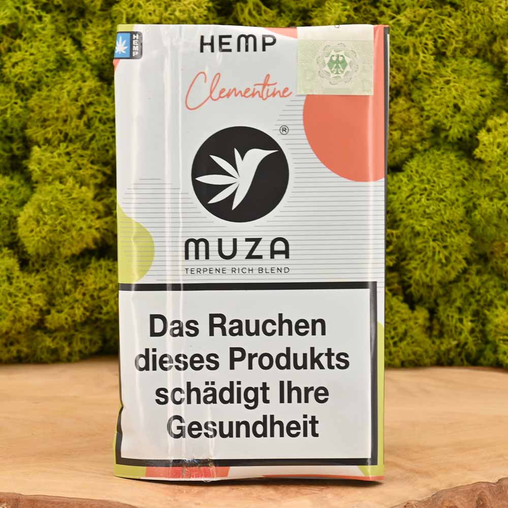 Muza Hemp Clementine - 10g Tabakersatz