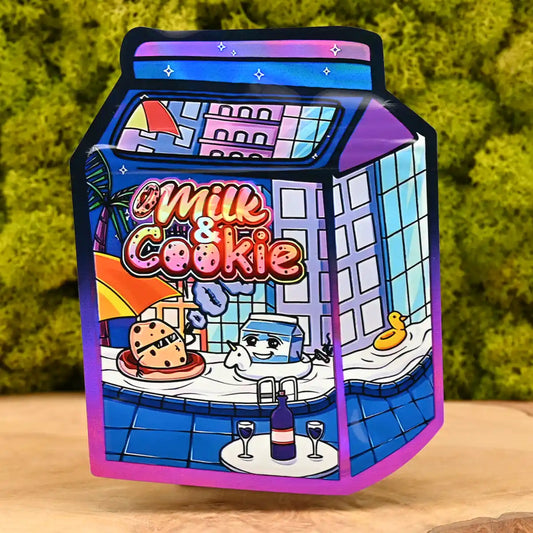 Mylar-Baggie-Cookie-Milchtuete-5g-Mylar-Bag-Zip-Beutel-Druckverschluss-Smell-Proof-Bag-Vertrauenswuerdiger-Headshop-Johnnys-Headshop