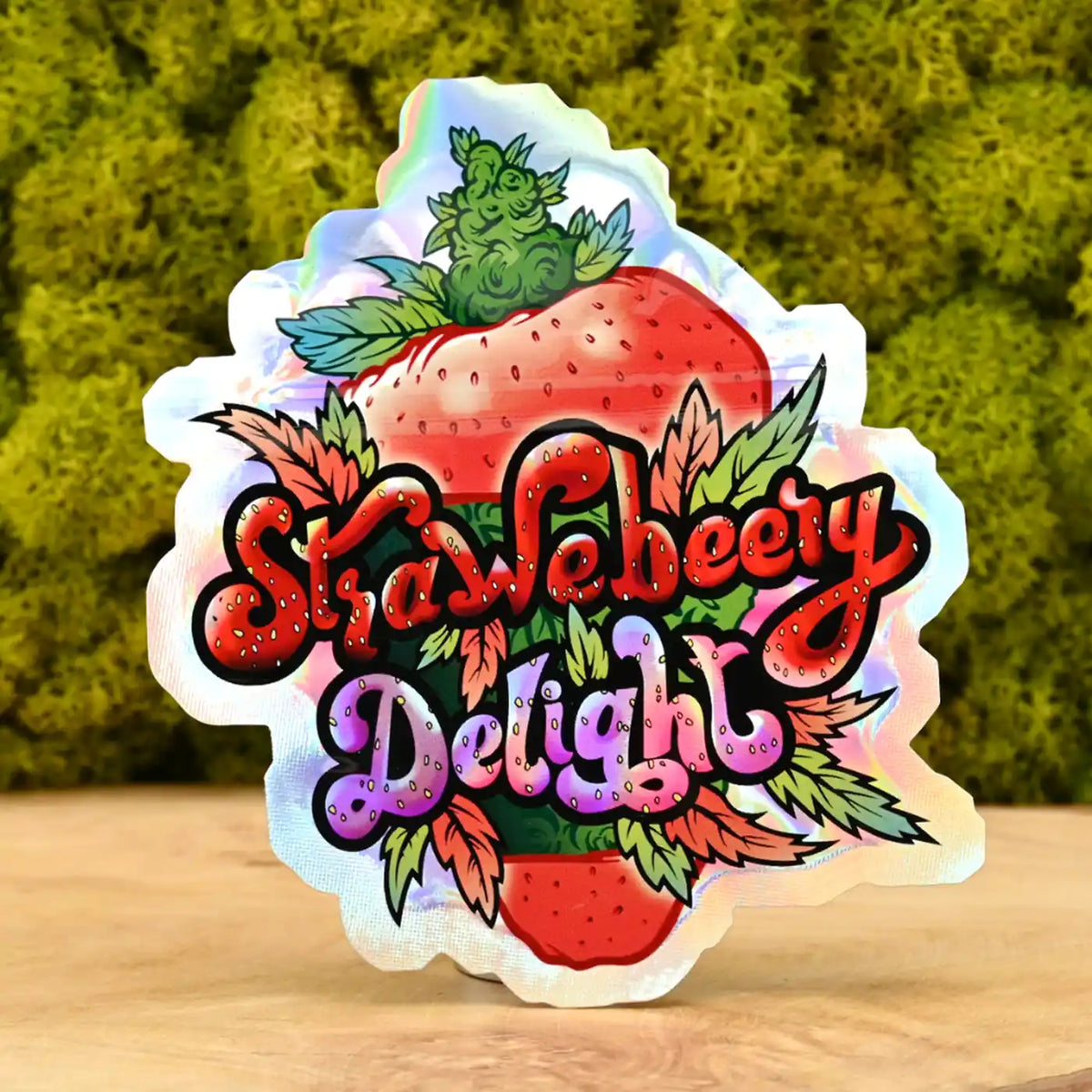 Mylar-Baggie-Erdbeertraum-3g-Mylar-Beutel-Baggies-lichtdicht-Stash-Bag-Weed-Beutel-Vertrauenswuerdiger-Headshop-Johnnys-Headshop