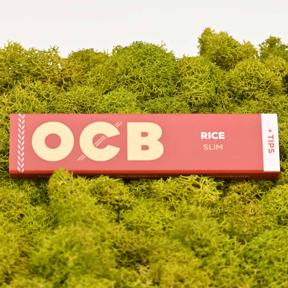 OCB Rice Papers Slim + Tips
