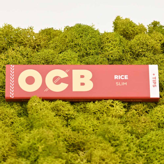 OCB Rice Papers Slim + Tips