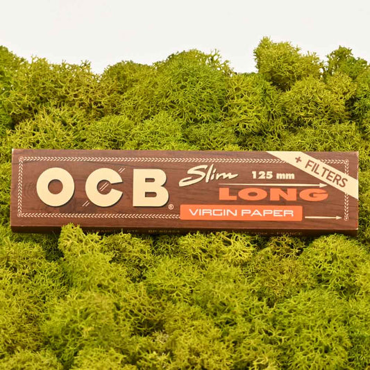 OCB Virgin EXTRA LONG Papers + Tips