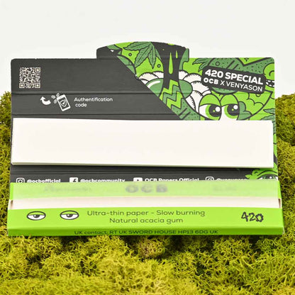 OCB X Venyason Papers Premium Slim + Tips - 420 Special
