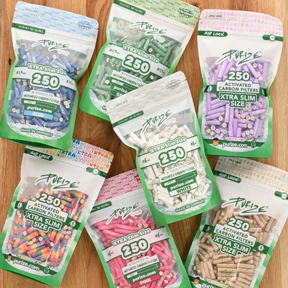 Purize Aktivkohlefilter - XTRA Slim (250er Pack)