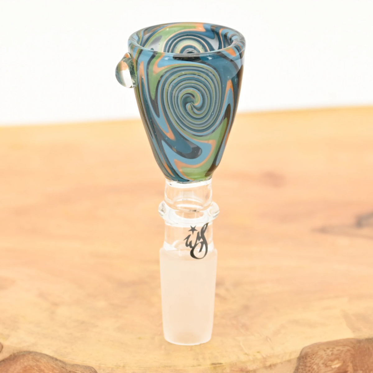 weedstar_psychedelic_wormhole_trichter_ns14_farbwirbel_bong_kopf_zubehoer_ersatzteil_headshop_Johnnys_Headshop