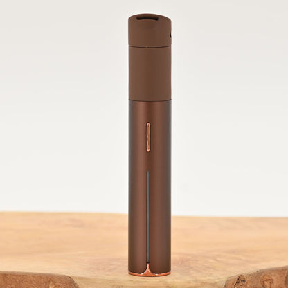Puffco Pivot Mocha + „Renew the Redwood" Aufsatz