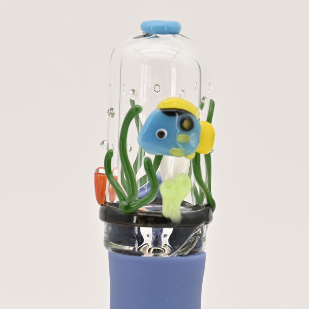 Puffco Pivot Sapphire + „Under the Sea" Aufsatz