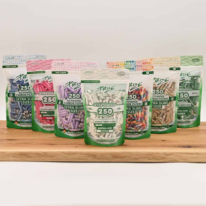 Purize XTRA Slim Aktivkohlefilter (250er Pack)