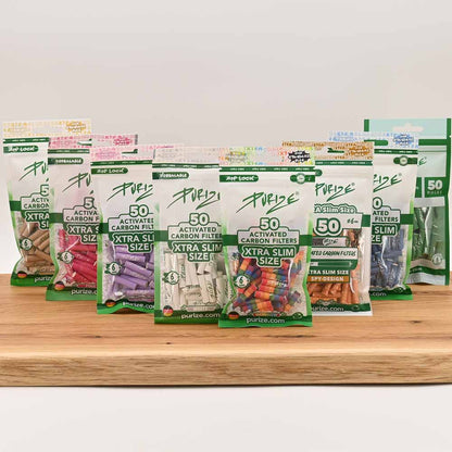 Purize XTRA Slim Aktivkohlefilter (50er Pack)