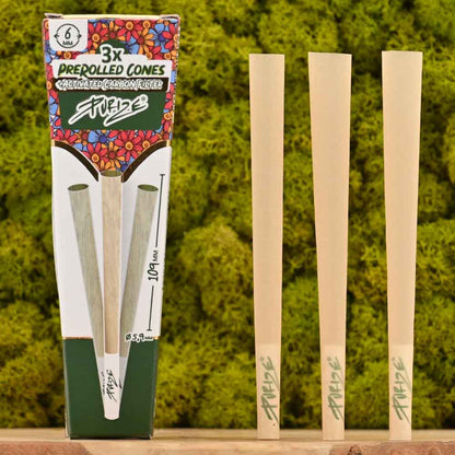 Purize Aktivkohlefilter - Pre-Rolled Cones XTRA Slim (3er Pack)
