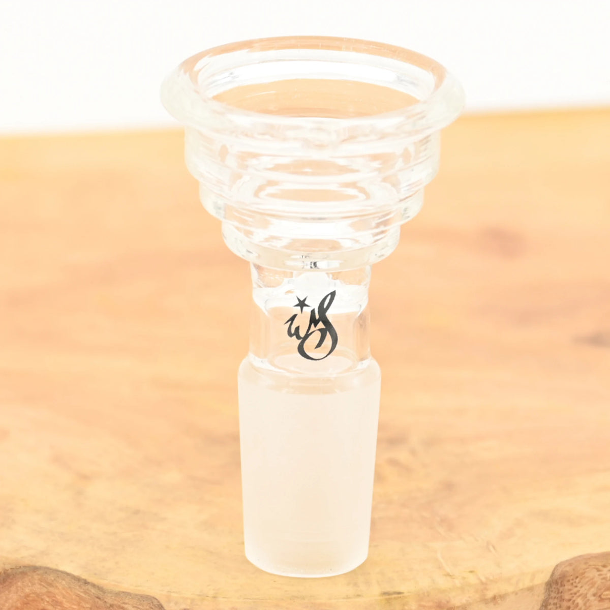 weedstar_pyramiden_stufen_klar_ns19_weite_oeffnung_bong_kopf_zubehoer_kaufen_headshop_Johnnys_Headshop