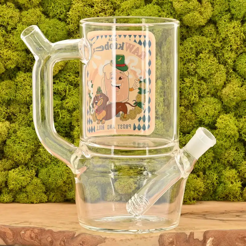 RAW Rawktoberfest Bierkrug mit Joint-Halterung