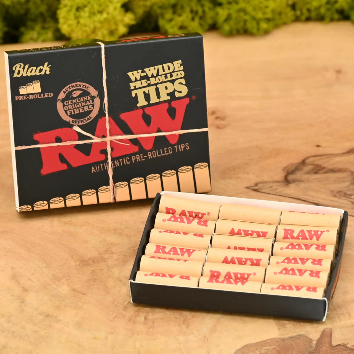 raw_black_pre_rolled_wide_w_shape_18_stueck_8mm_filter_tips_guenstig_headshop_Johnnys_Headshop
