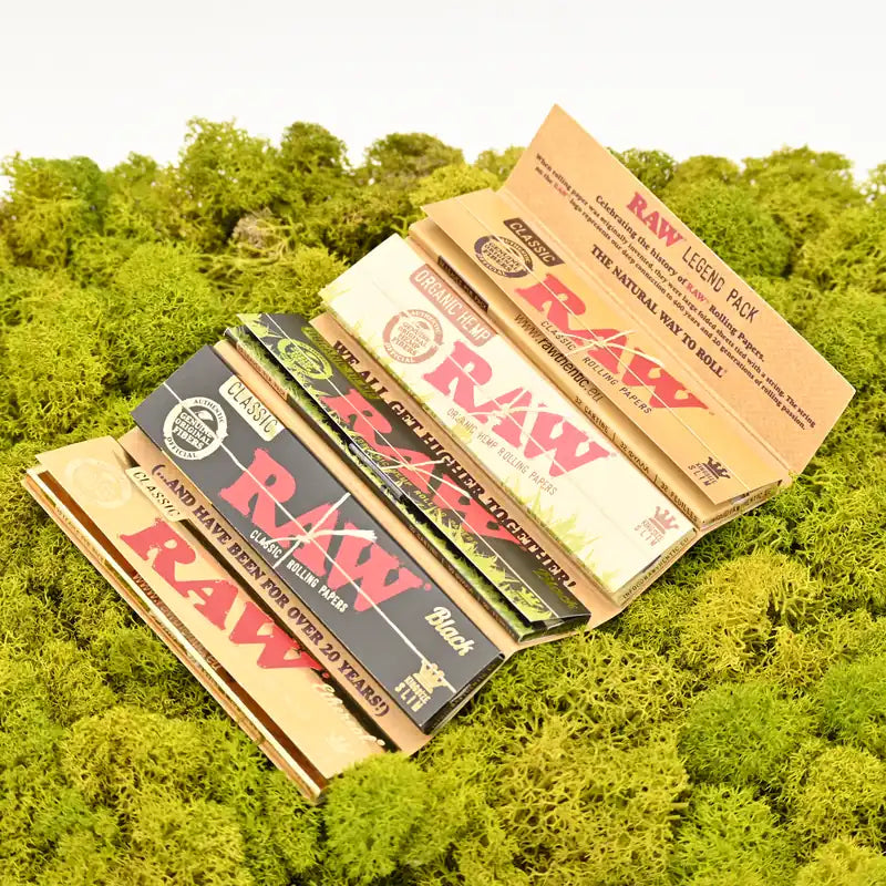 RAW-Legend-Pack-5er-Set-RAW-Ethereal-Papers-RAW-Black-Longpapers-King-Size-Slim-Online-Headshop-guenstig-kaufen-Johnnys-Headshop