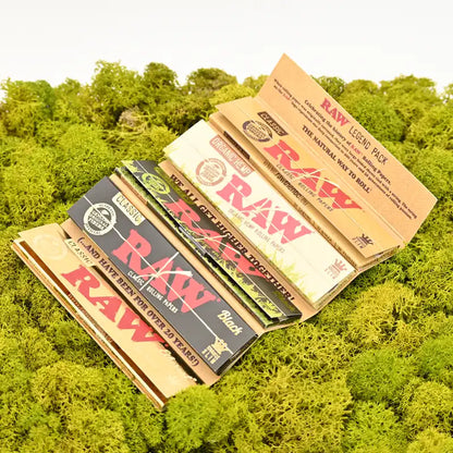 RAW-Legend-Pack-5er-Set-RAW-Ethereal-Papers-RAW-Black-Longpapers-King-Size-Slim-Online-Headshop-guenstig-kaufen-Johnnys-Headshop