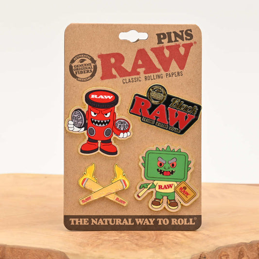 RAW Pins 4er Set