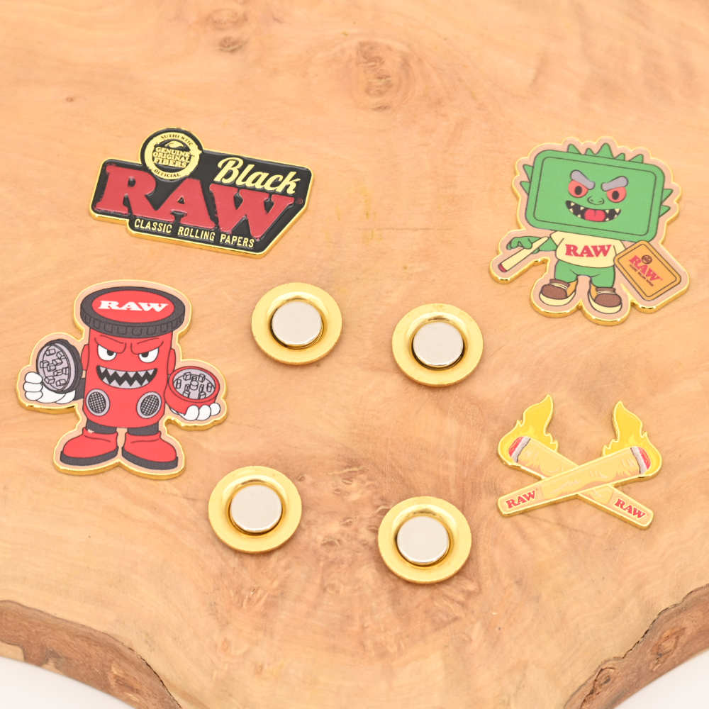RAW Pins 4er Set