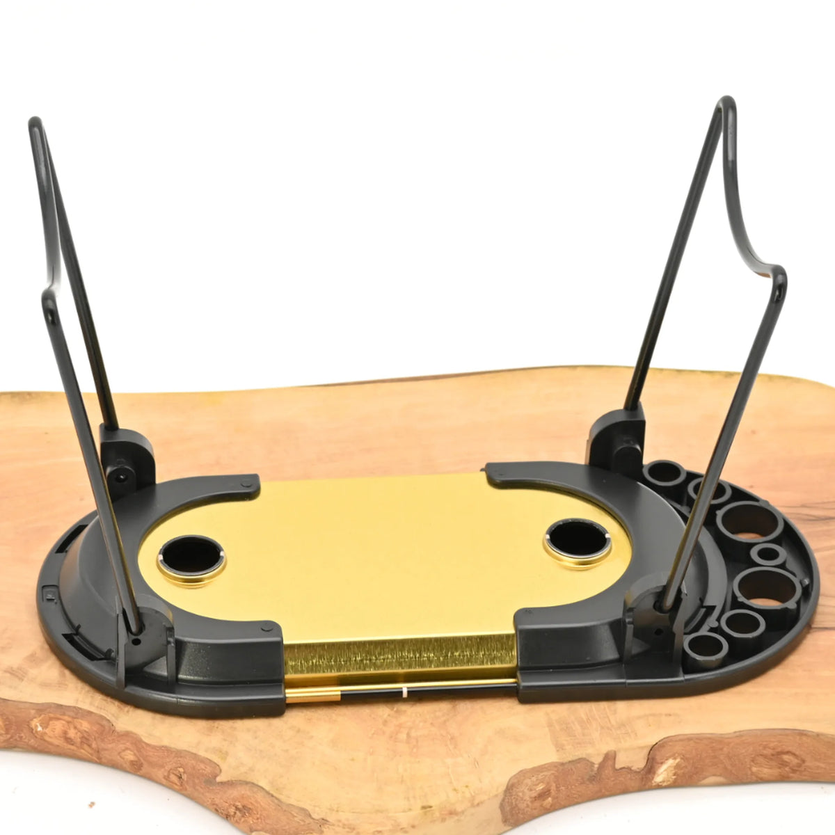 RAW Prep Deck Black - Rolling Tray mit Cone Filler