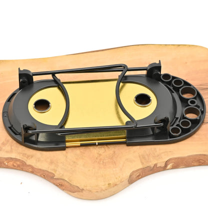 RAW Prep Deck Black - Rolling Tray mit Cone Filler