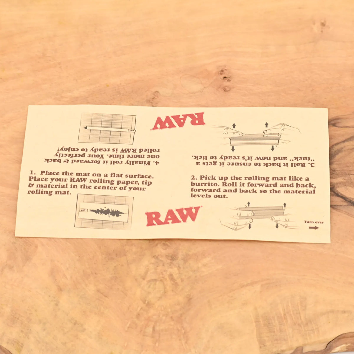 RAW Bambus Rollmatte