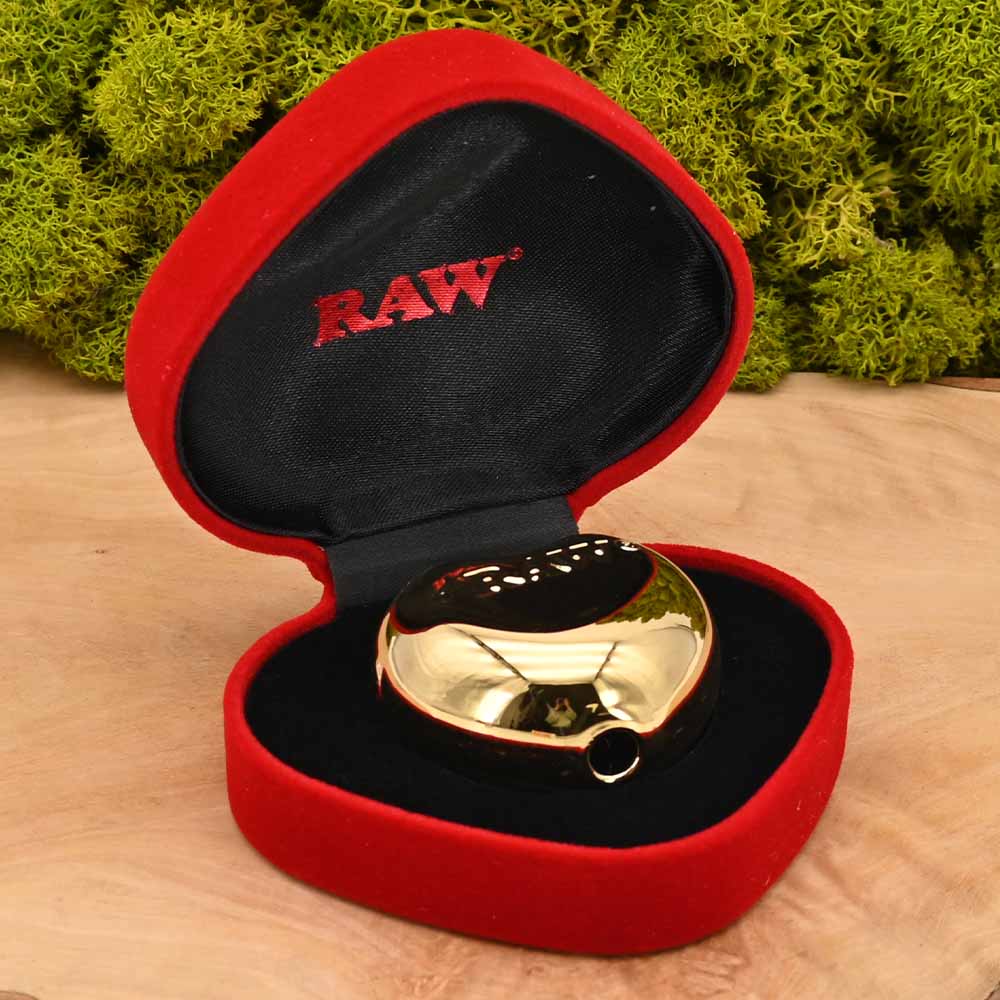 RAW Heart of Gold - Joint Halterung aus Glas