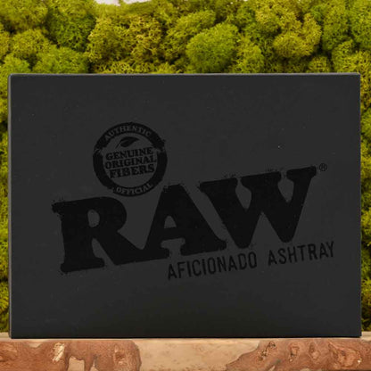 RAW Aficionado Glas Aschenbecher | inkl. Geschenkverpackung