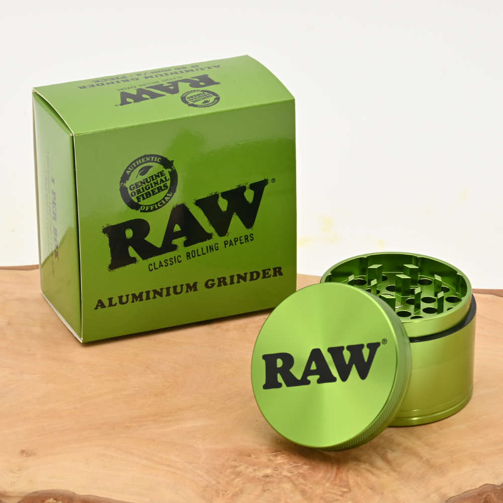 RAW Emerald Aluminium Grinder 4-teilig ⌀56mm
