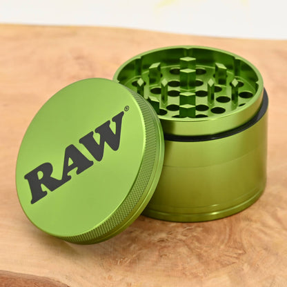 RAW Emerald Aluminium Grinder 4-teilig ⌀56mm