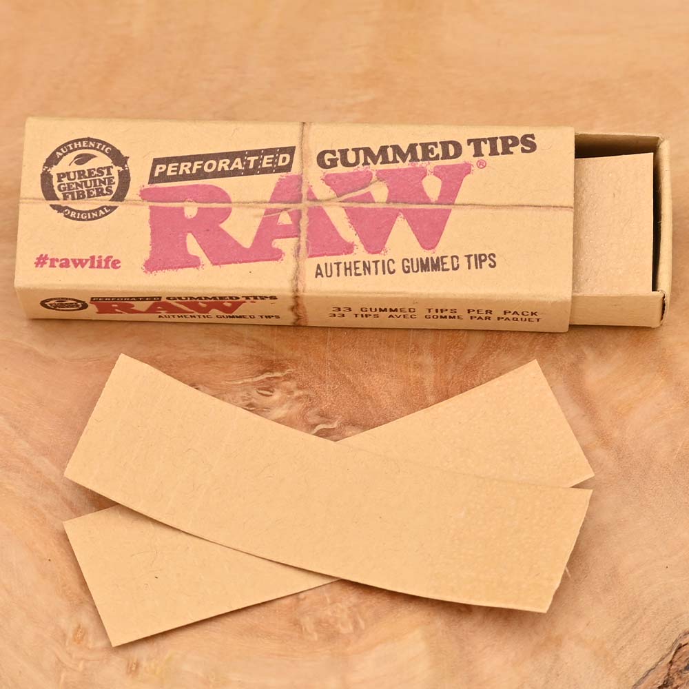 RAW Gummed Tips (mit Klebefläche)